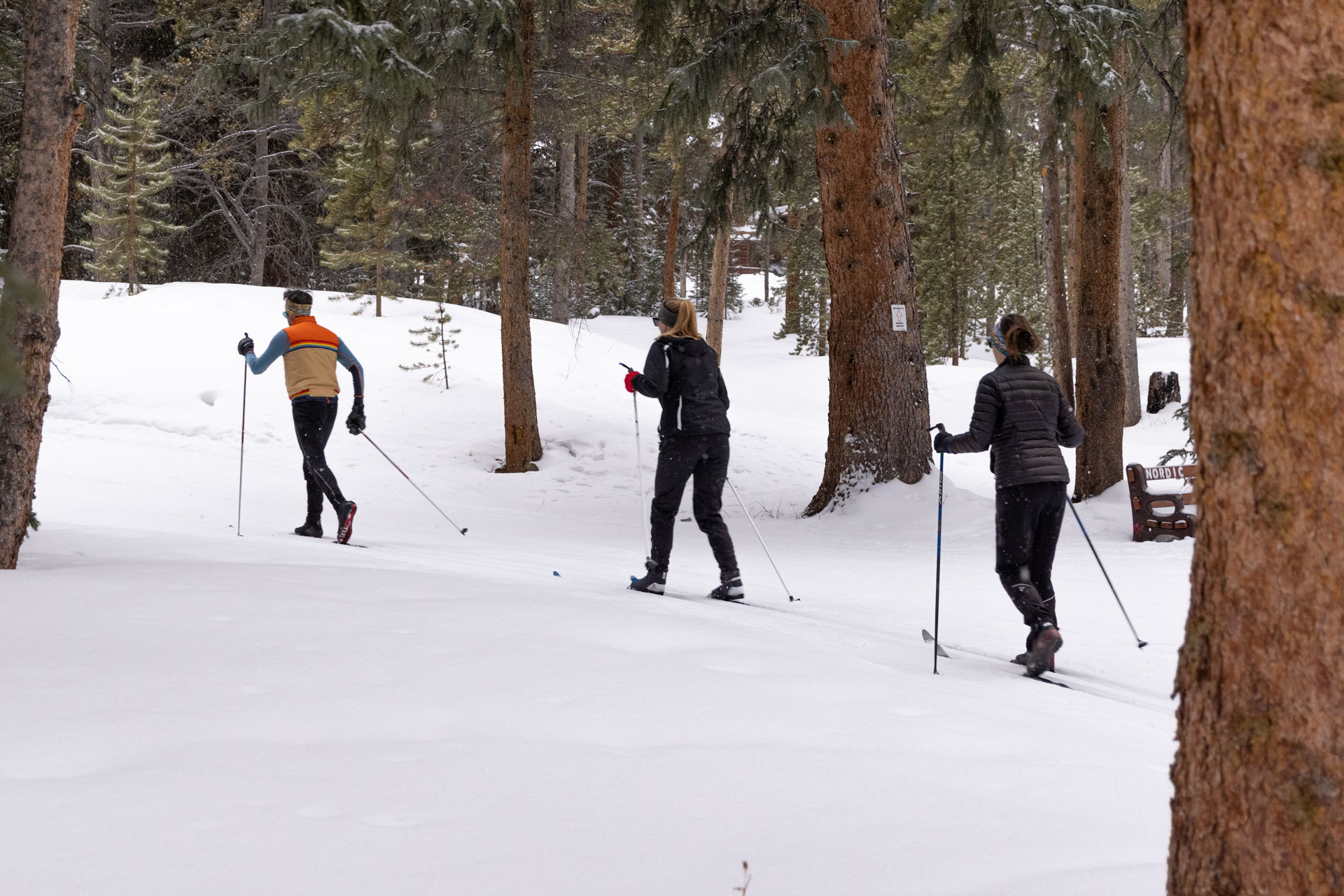 Cross Country Skiing Breckenridge Nordic Center Colorado