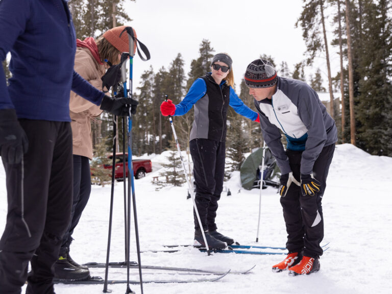 Cross Country Skiing Breckenridge Nordic Center Colorado